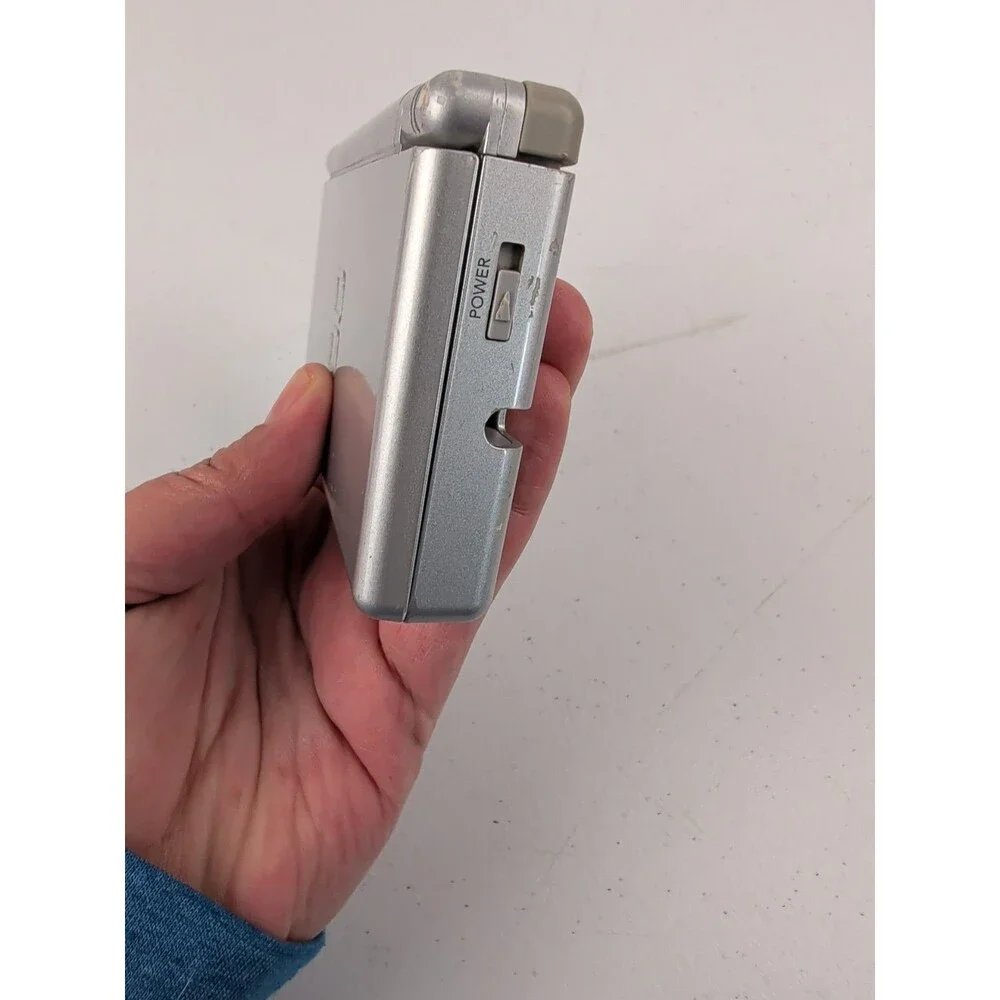 Nintendo DS Lite Silver Console (No Stylus) Tested Working